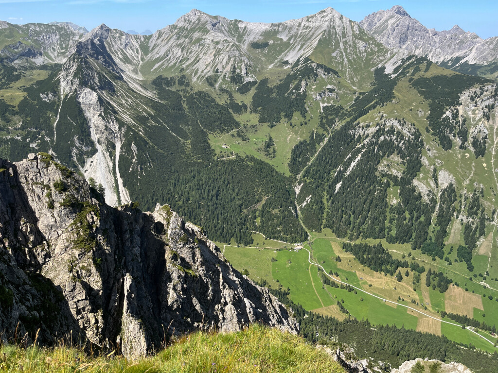 View from Top of Mottakopf, Austria
